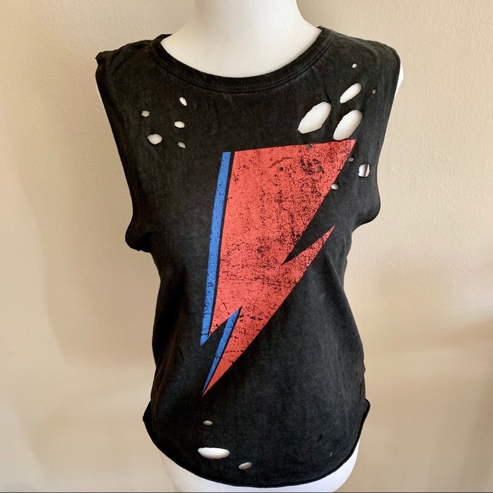 Spring break~White crow vintage rock tee- size XS